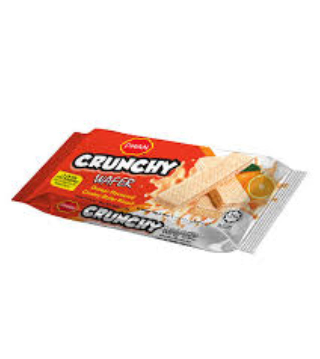 PRAN CRUNCHY WAFER ORANGE 75G